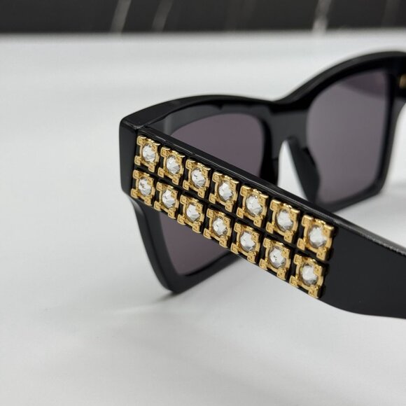 NEW GV40076I 01A GIVENCHY WOMEN SUNGLASSES BLACK EYEWEAR GIVENCHY - Picture 8 of 11